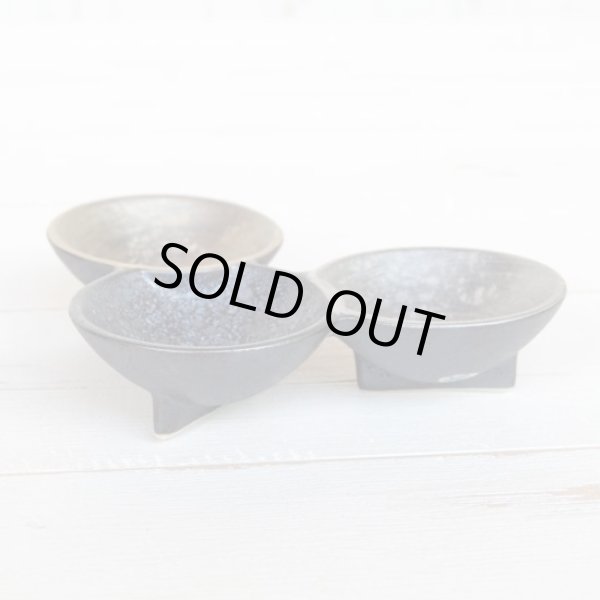 Photo3: Small Plate Kuro kingin  (13.4cm/5.2in) (3)