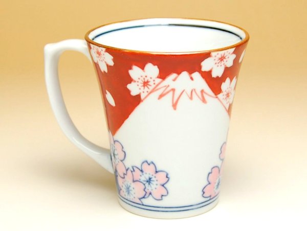 Photo2: Mug Nabeshima Mt.Fuji (2)