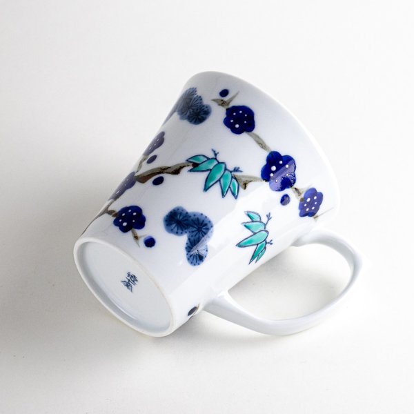 Photo5: Mug Kissho shouchikubai Blue (5)