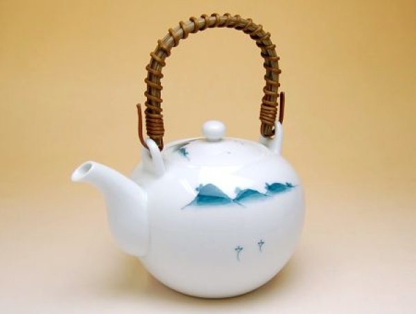 Photo2: Teapot Dobin Sansui Landscape (2)