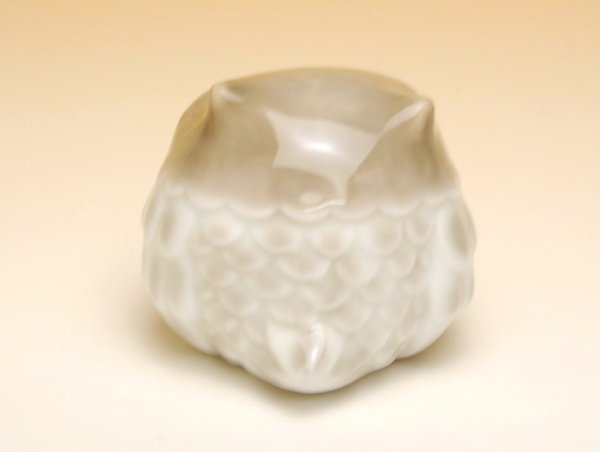 Photo2: Figurine Housuke Owl (Small) (2)