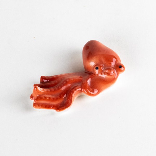 Photo1: Chopstick Rest Octopus Akafuki-Tako (1)
