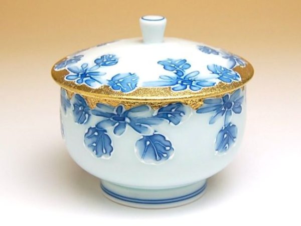 Photo3: Tea set for Green Tea 1 pc Teapot and 5 pcs Cups Kindami icchin kiku (3)