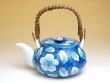 Photo2: Tea set for Green Tea 1 pc Teapot and 5 pcs Cups Kyou botan (2)