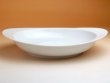 Photo3: Oval dish (26.6cm) Hakuji (3)