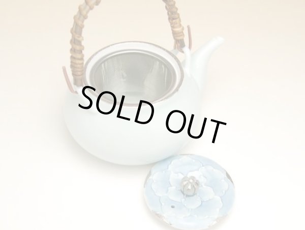 Photo2: Teapot Dobin Platinum botan (2)