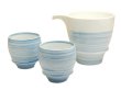 Photo2: Sake set 1 pc Tokkuri pitcher and 2 pcs Cups Ito (2)