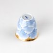 Photo4: Sake Cup Kinno botan Blue peony (6.5cm/2.5in) (4)