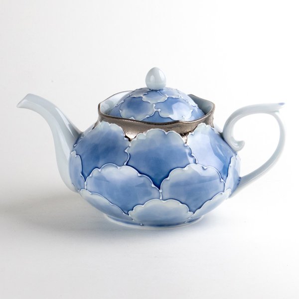 Photo1: Teapot Plutinum botan (1)