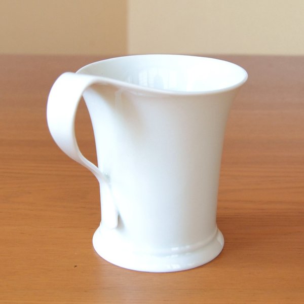 Photo3: Mug Simple White (3)