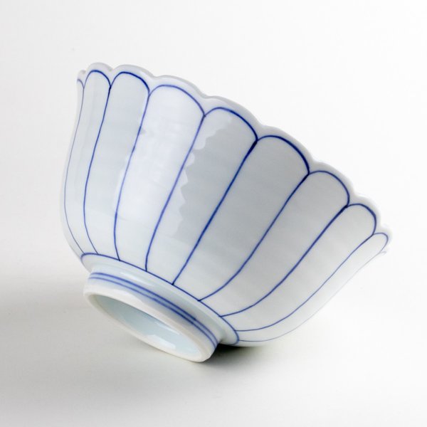 Photo4: Donburi Bowl for Noodles Kikuwari Gosu (15.3cm/6in) (4)