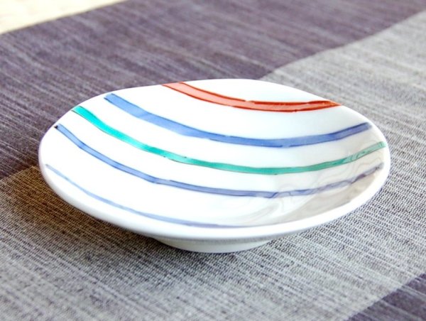 Photo2: Small Plate (10.5cm) Symple line (2)