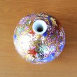 Photo5: Small Vase Kinsai Kacho Gold Flowers and Birds | Kinryugama Kiln work (5)