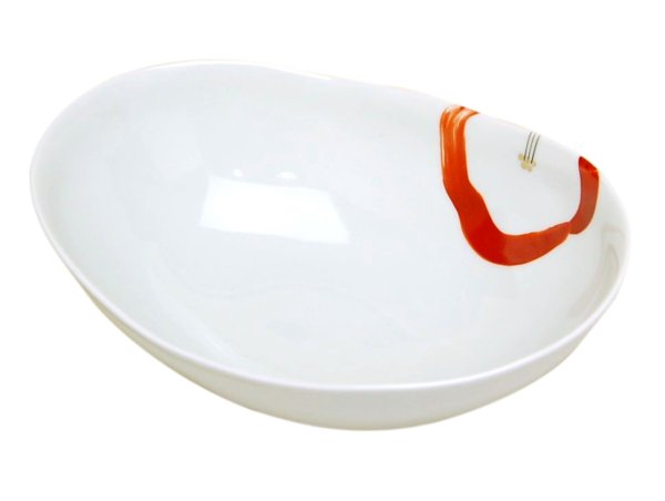 Photo2: Large Bowl (22.4cm) Omoibana (2)