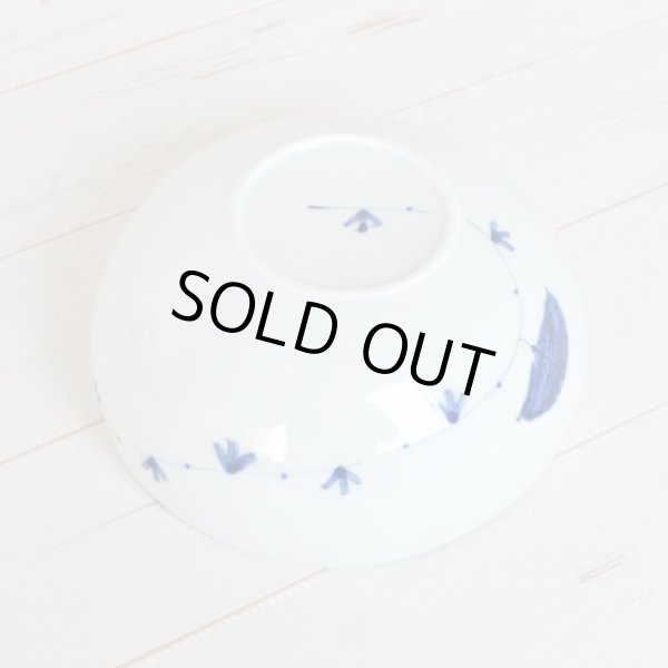 Photo4: Donburi Bowl for Noodles Kaze no uta (18.5cm/7.3in) (4)