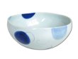 Photo1: Donburi Bowl for Noodles Ai mizutama (18.5cm/7.3in) (1)