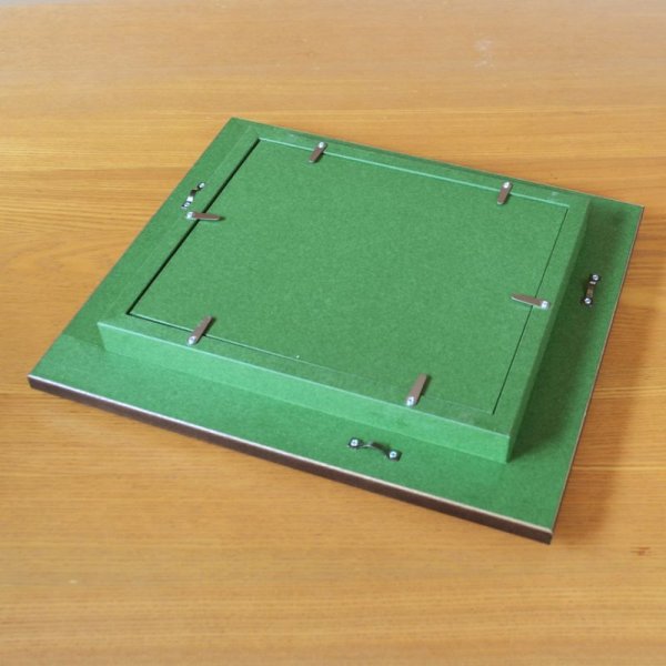 Photo4: Wall Decoration Mt. Fuji Gold Leaf Small | Tatsuro Ono's  work in Kozan Kiln (4)