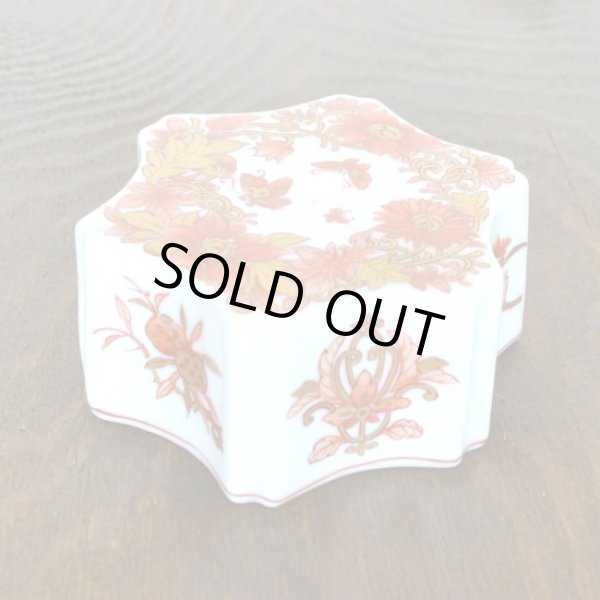 Photo4: Water dropper for calligraphy Kinsai kachoumon in wooden box (4)