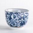 Photo1: Yunomi Tea Cup for Green Tea Dami Karakusa Ivy (1)