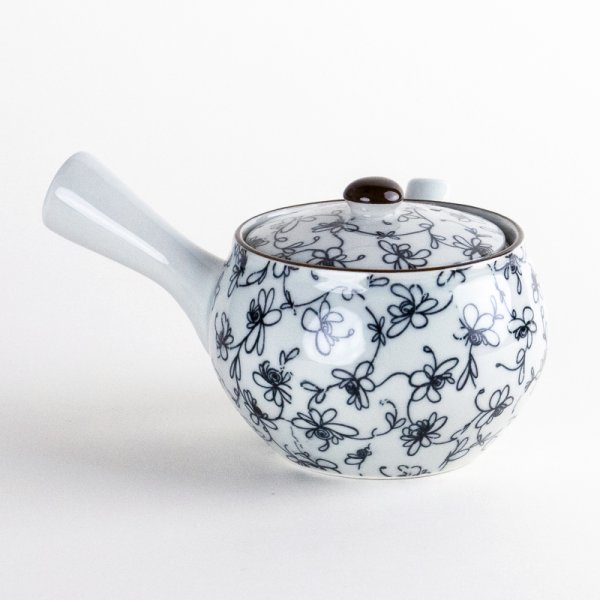 Photo4: Teapot Kyusu Bara Rose Small (4)
