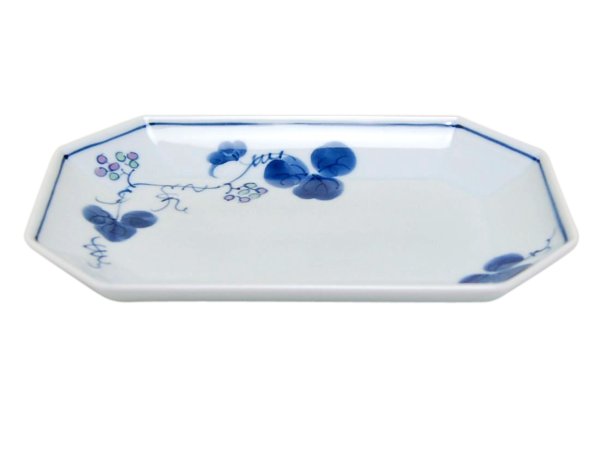 [Made in Japan] Yama budou grape Medium plate