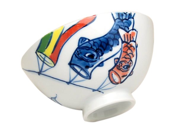 [Made in Japan] <Child tableware>Koinobori Rice bowl