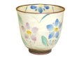 [Made in Japan] Hana rindow (Blue) Japanese green tea cup