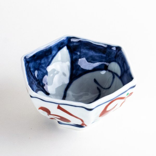 Photo4: Small Bowl Rabbit Akae Usagi (12.2 cm/4.8 in) (4)