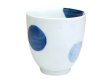 [Made in Japan] Nisai marumon (Blue) Japanese green tea cup