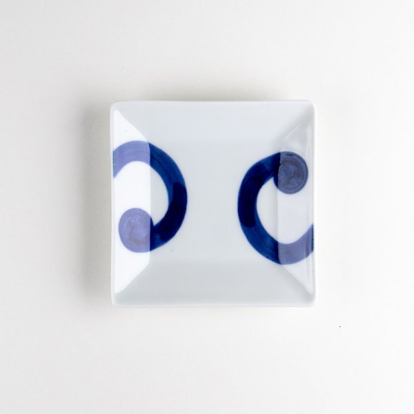 Photo2: Small Plate Uzumon (8.9cm/3.5in) (2)