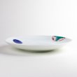 Photo3: Large Plate Hana marumon (19.5cm/7.7in) (3)