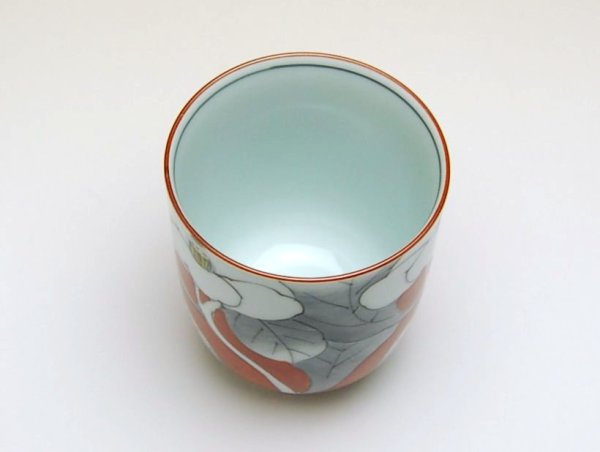 Photo2: Yunomi Tea Cup for Green Tea Yuuka (Small) (2)