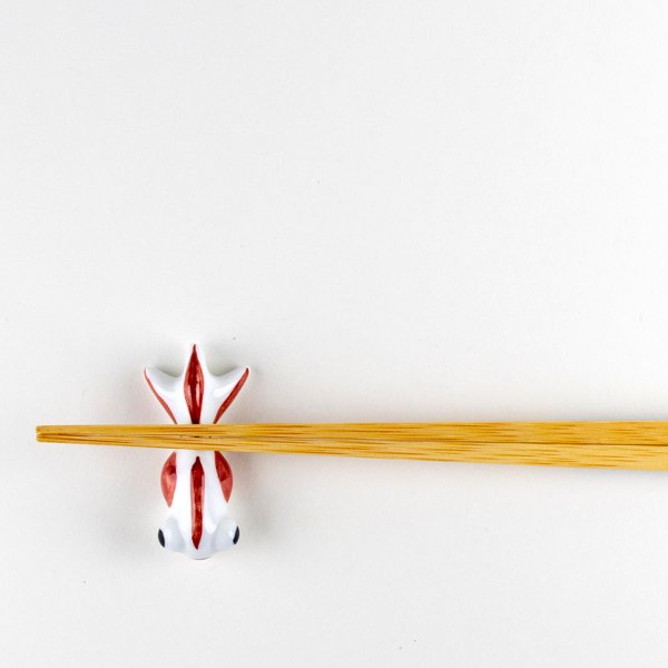 Photo4: Chopstick rest Kingyo Goldfish (Red) (4)