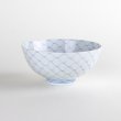 Photo1: Rice Bowl Naigai Ami Blue (1)