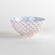 Photo1: Rice Bowl Naigai Ami Red (1)