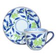 Photo1: Coffee Cup and Saucer Sayaha Green (1)