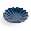 Photo1: Chrysanthemum-Shaped Large Plate Gunjo (21.8 cm/8.6 in) (1)