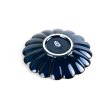 Photo3: Chrysanthemum-Shaped Small Plate Gunjo (12.5 cm/4.9 in) (3)