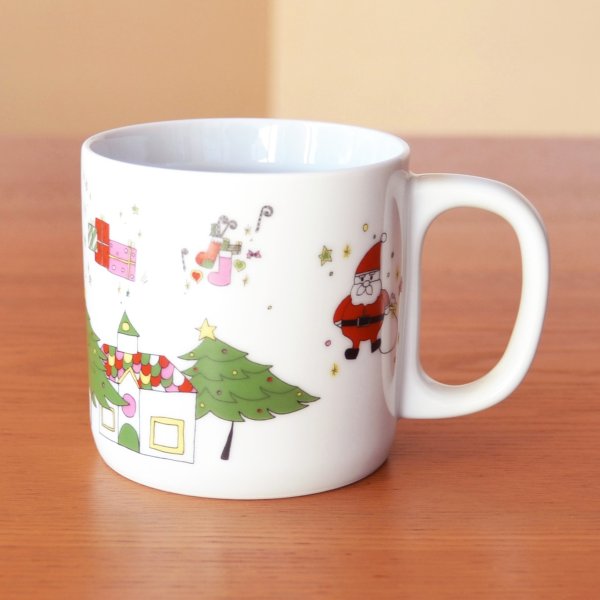Photo3: Coffee Cup and Saucer Christmas (3)