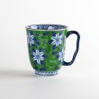 Photo1: Mug Dami-Tessen Clematis Green (1)