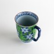 Photo4: Mug Dami-Tessen Clematis Green (4)