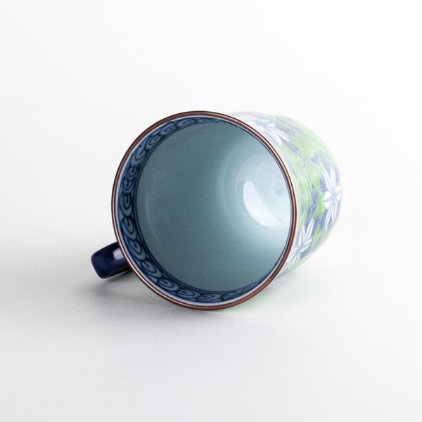 Photo6: Mug Dami-Tessen Clematis Green (6)