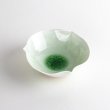 Photo1: Small Bowl Ryokusui Bidoro Green (10.5 cm/4.1 in) (1)