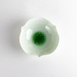 Photo3: Small Bowl Ryokusui Bidoro Green (10.5 cm/4.1 in) (3)