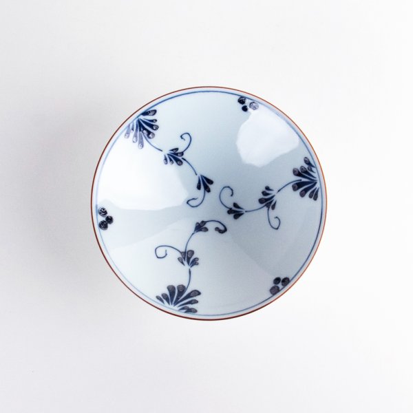 Photo3: Medium Bowl Tsuru-monyou (13 cm/5.1 in) (3)