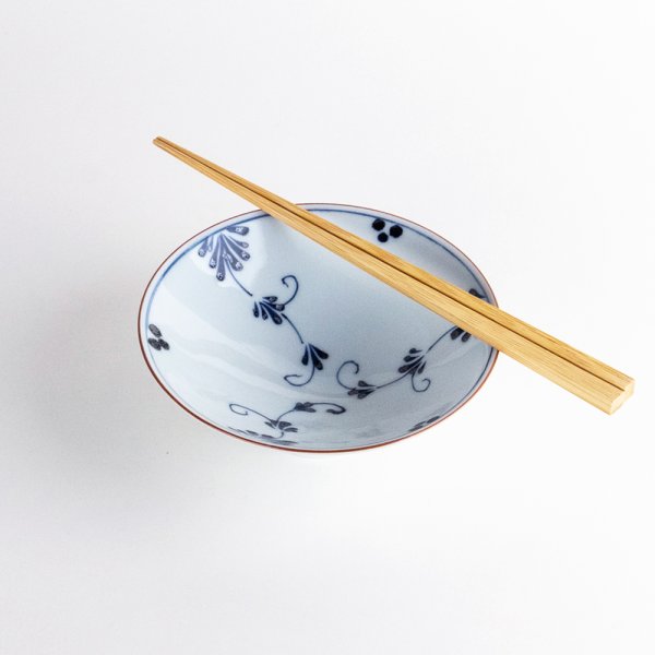 Photo6: Medium Bowl Tsuru-monyou (13 cm/5.1 in) (6)