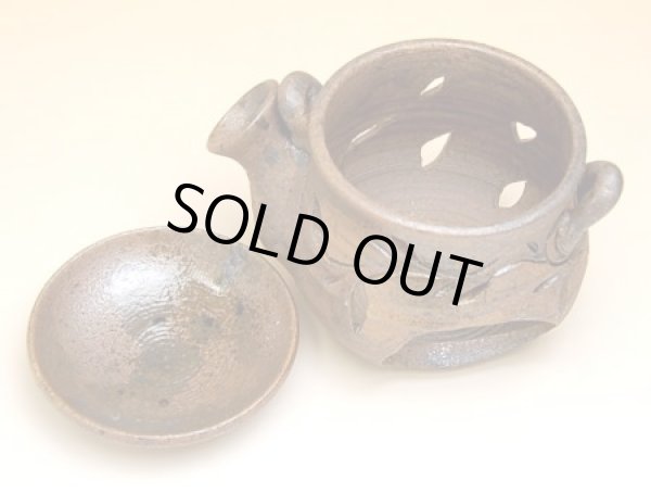 Photo2: Incense Burner Teapot shaped (2)