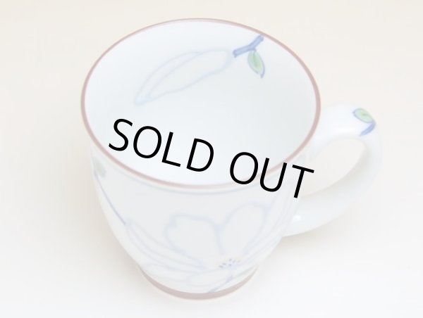 Photo2: Mug Warutsu (Blue) (2)