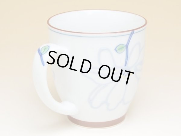 Photo3: Mug Warutsu (Blue) (3)