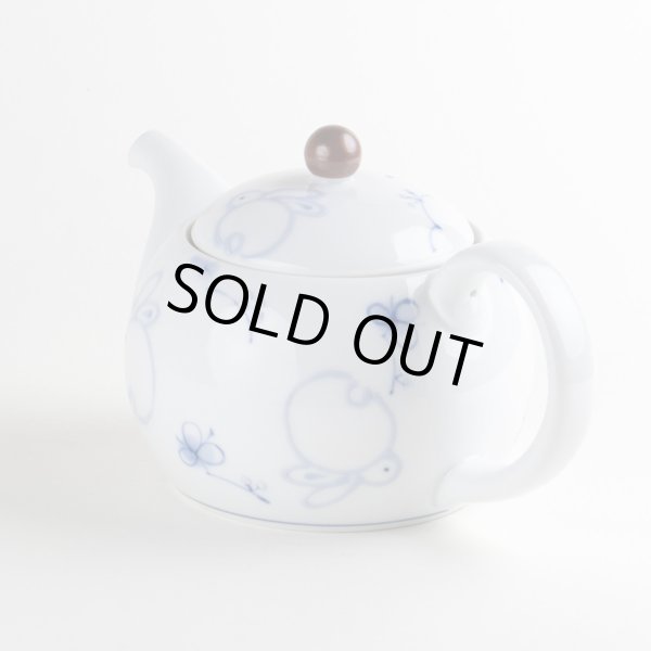 Photo2: Teapot Icchin hana usagi Rabbit (2)
